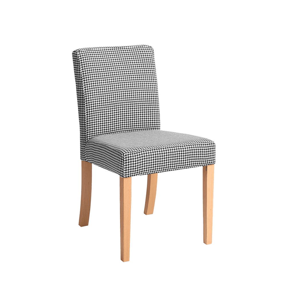 Sedia Wilton Dark Pepita, Naturale
