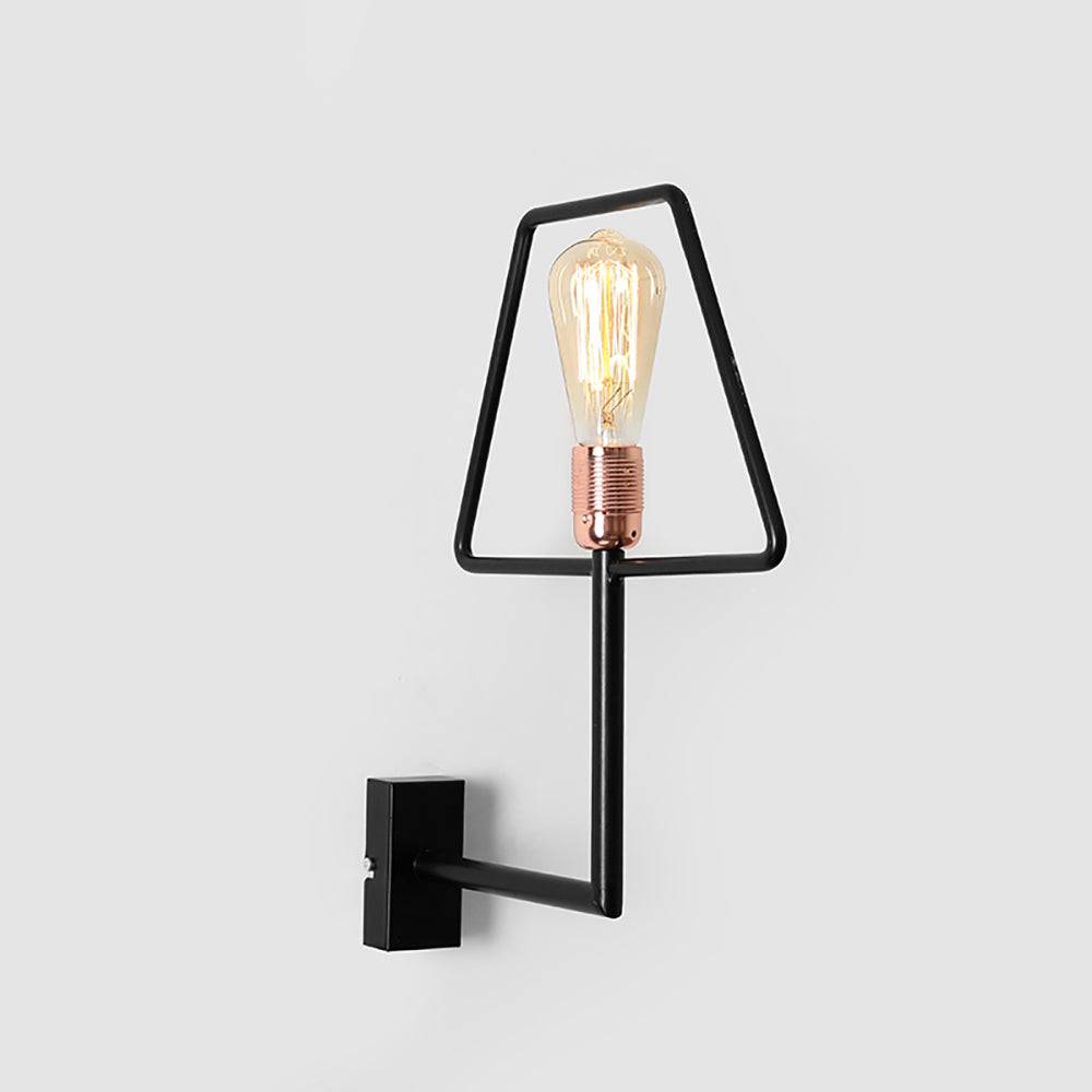 Lampada da Parete Firkant - Nero
