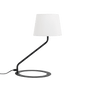 SHADE Table Lamp - White Shade Black Base