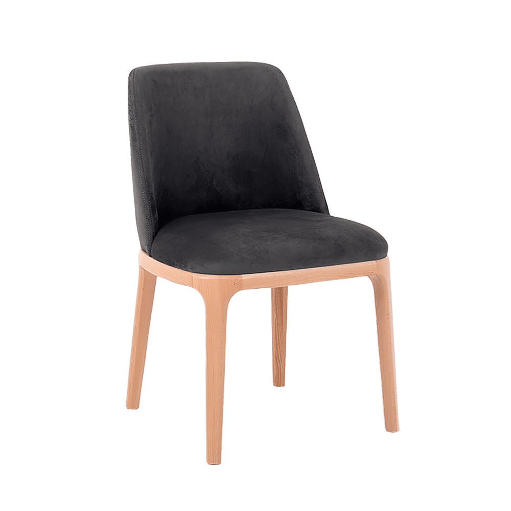 Sedia LULU - Grigio Lilla