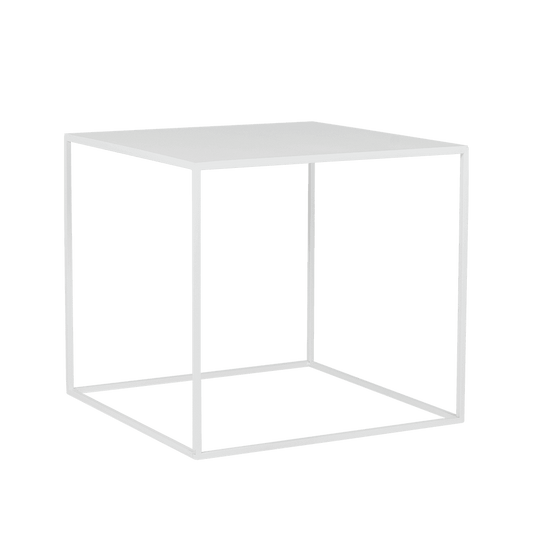 Tavolino Tensio Metal 50 Bianco