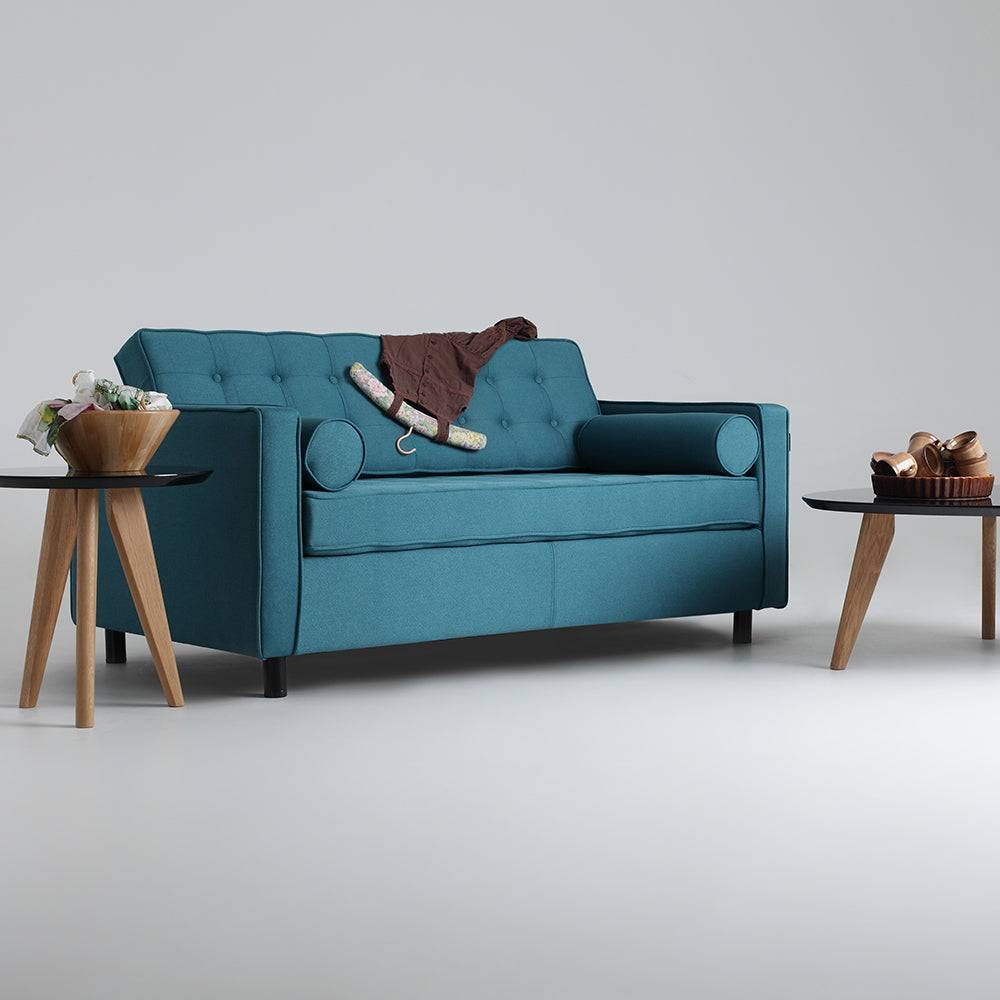 Divano Letto 2 Posti TOPIC Sea Breeze, Nero