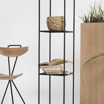 Libreria TENSIO PILLAR 230x30 - nero