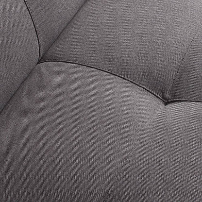 Divano Letto 2 Posti Sleek, Acciaio Nero