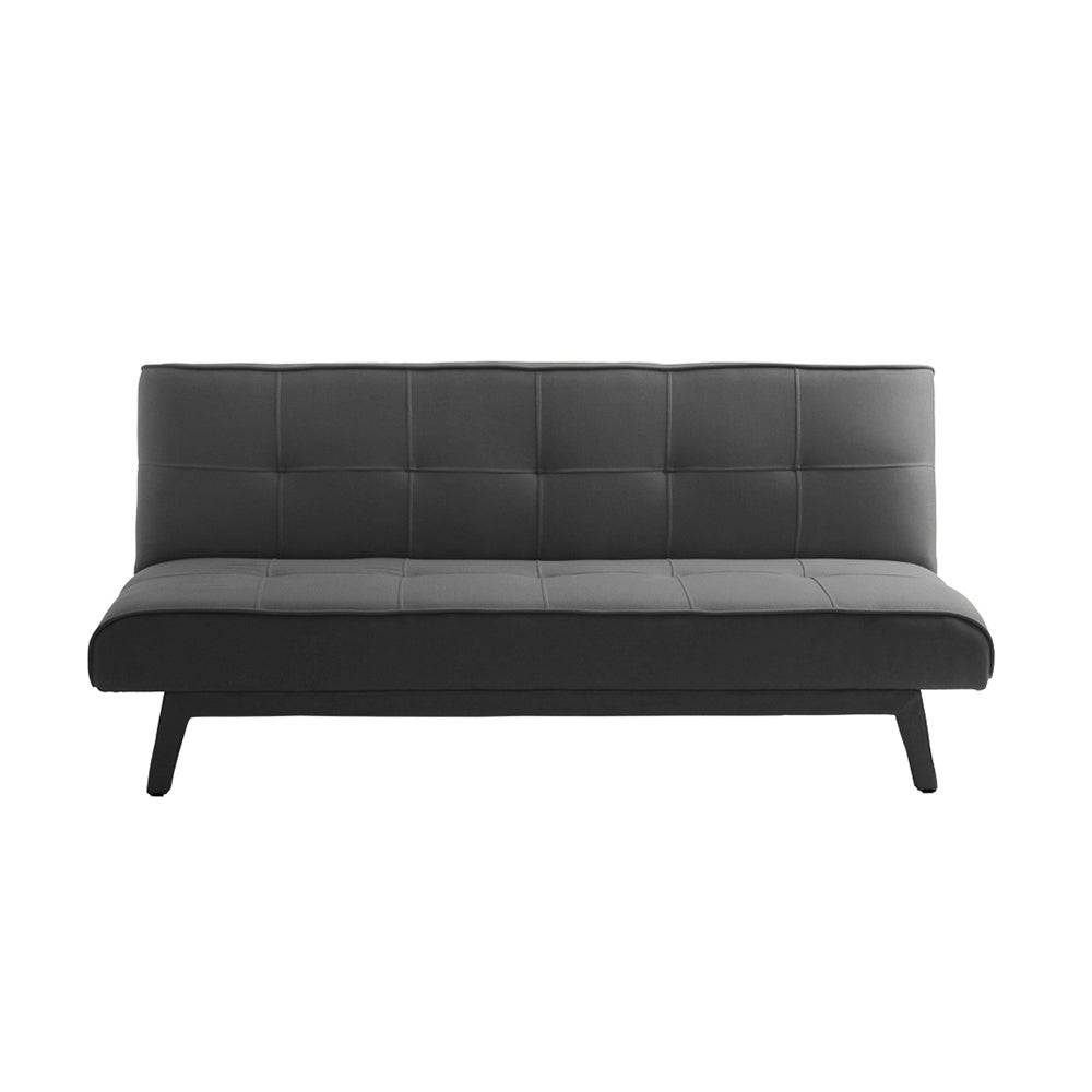 Divano letto 2 posti MODES Carbon, nero