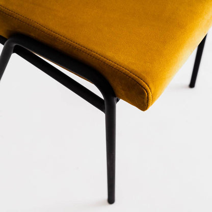 Sedia SIMPLE - passion fruit, nero