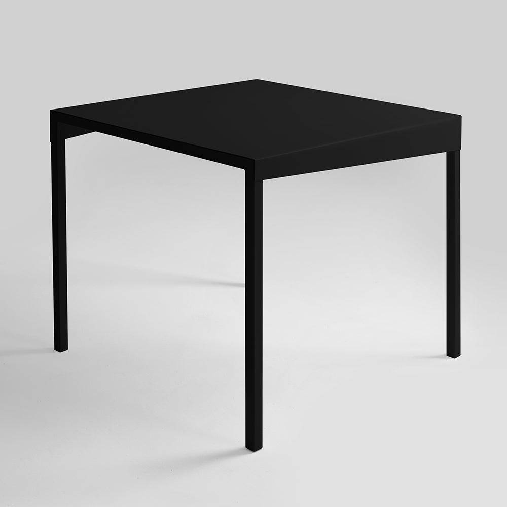 Tisch Obroos Metal 80x80 - Schwarz