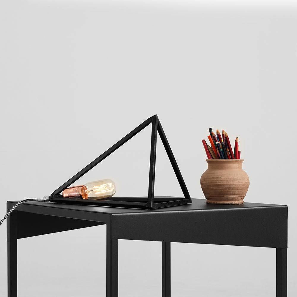 Tavolino OBROOS METAL 50, nero
