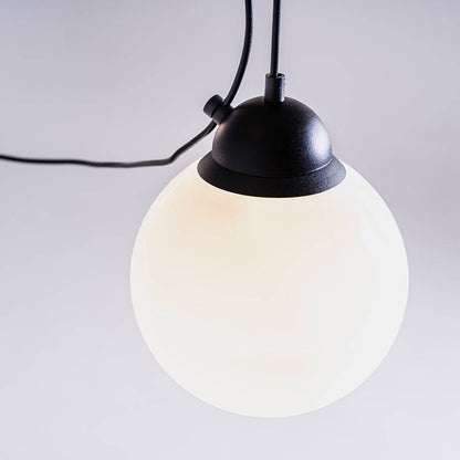 Lampada a sospensione POPO GLASS M 3 - nero