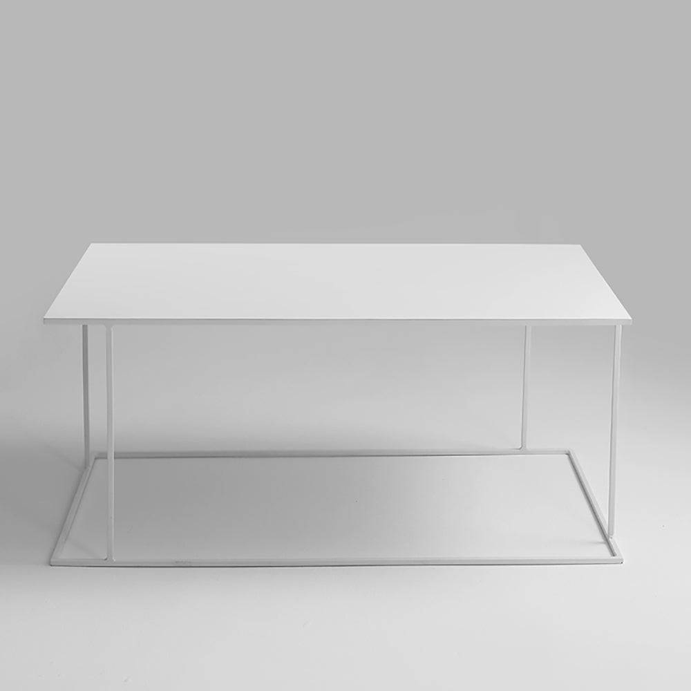 Couchtisch WALT METAL 100x60 Weiß
