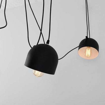 Lampadario POPO 6 - Nero