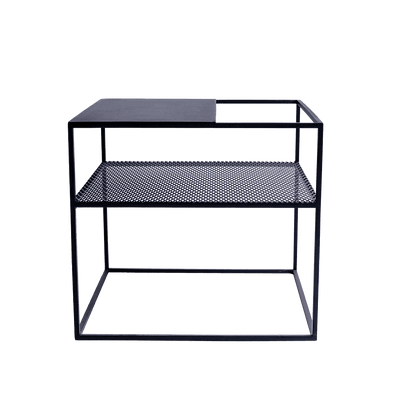 Tavolino da Caffè MATRIX Metallo 50, Nero