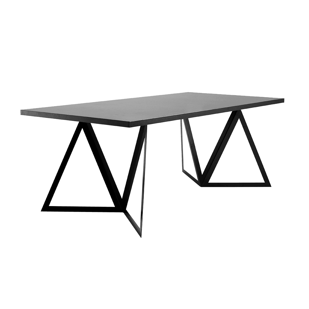 Tavolo da Pranzo SHERWOOD 200x100 - Nero