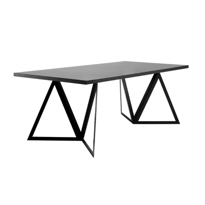 Tavolo da Pranzo SHERWOOD 200x100 - Nero