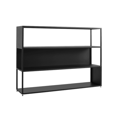 Regal HYLLER SEITE METALL 150x110 schwarz