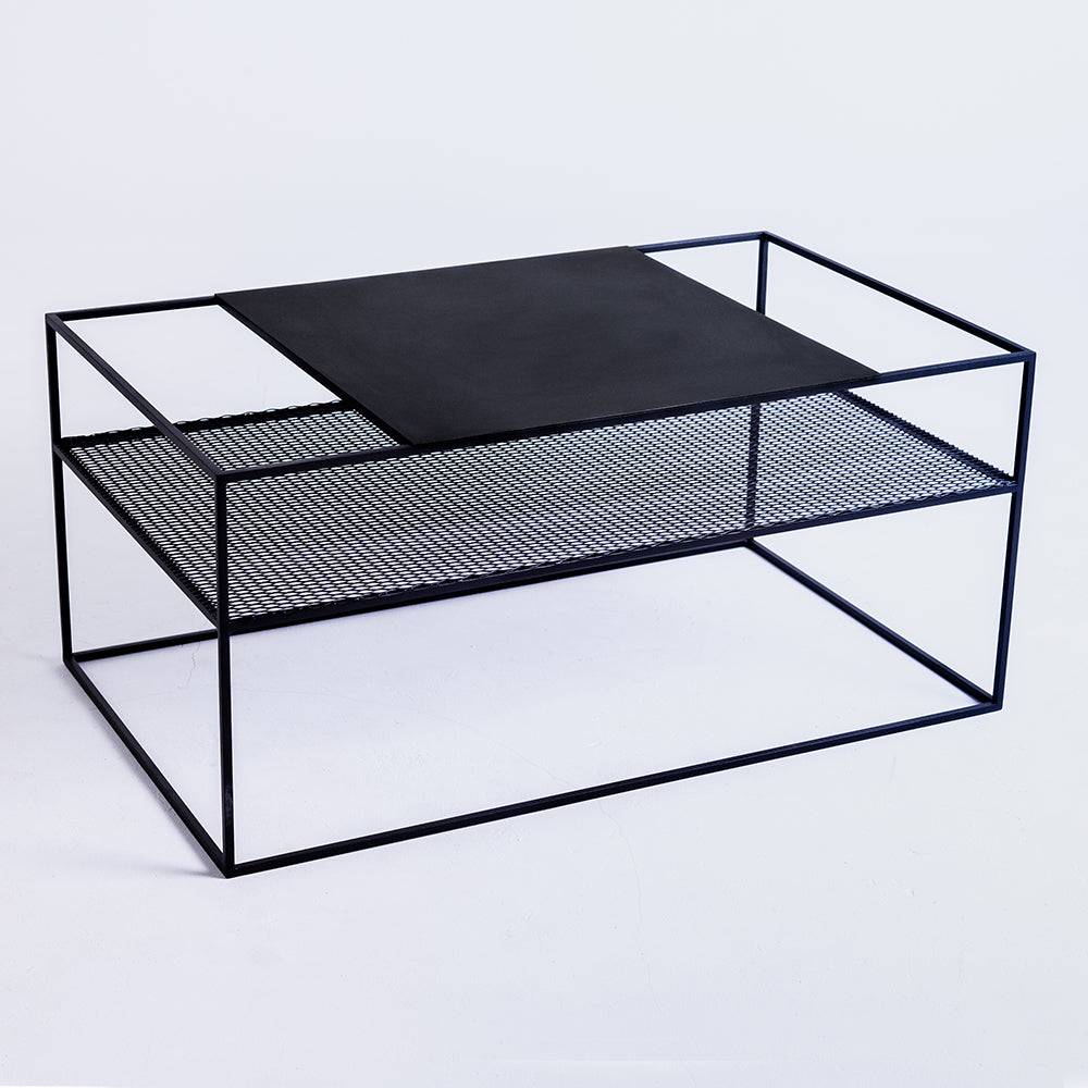 Tavolino MATRIX METAL 100x60 - nero