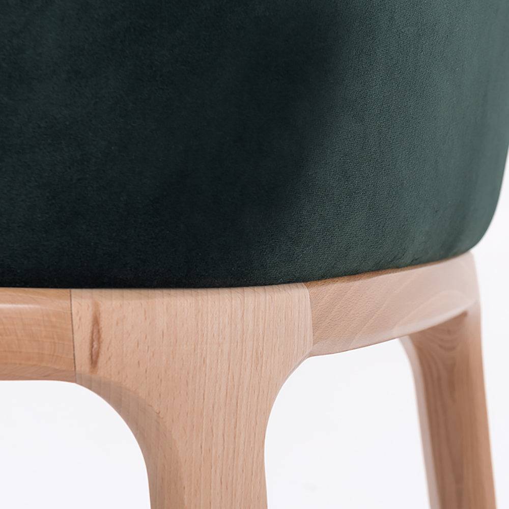Sedia LULU - Verde Bottiglia