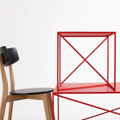 Tavolino MEMO METAL 140 Rosso