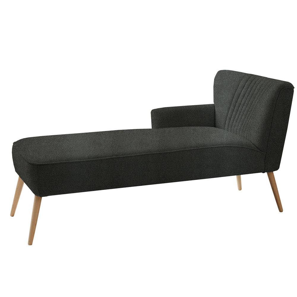 Chaise Lounge HARRY L - Polvere, naturale