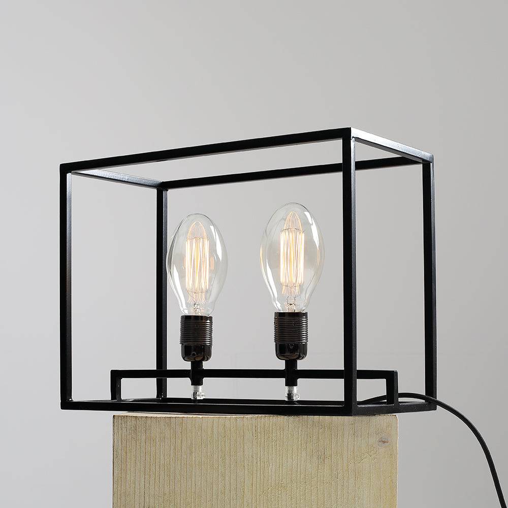 METRIC Lampada da Tavolo - Nero