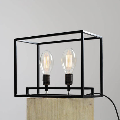 METRIC Lampada da Tavolo - Nero