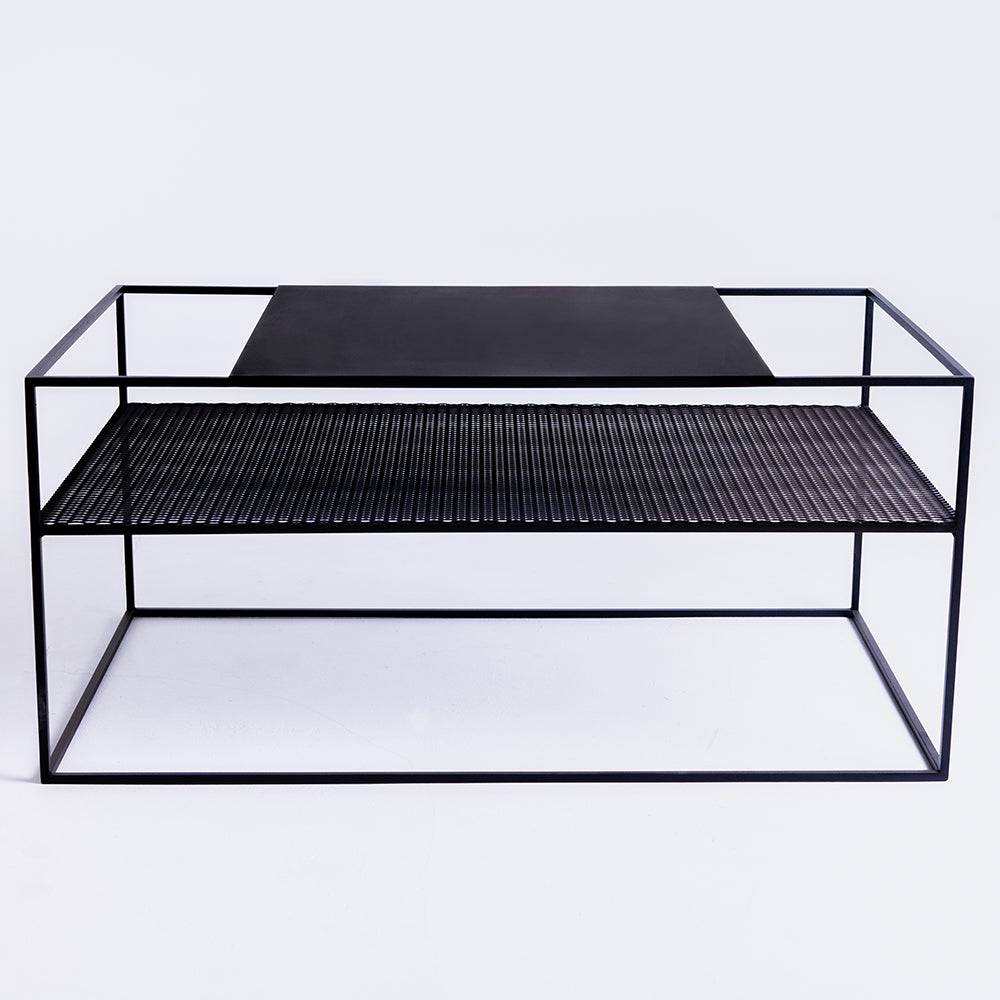 Tavolino MATRIX METAL 100x60 - nero
