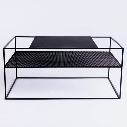 Tavolino MATRIX METAL 100x60 - nero