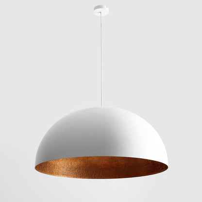 Plafoniera LORD 70 - Rame e Bianco