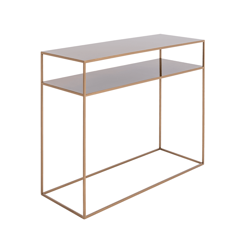 Konsole TENSIO 2 Boden Metall 100x35 - Gold