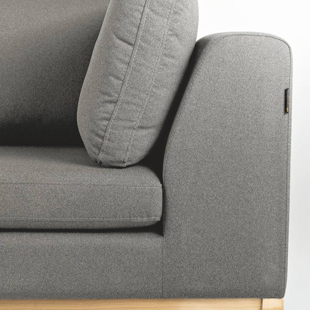 Schlafsofa 3-Sitzer Ambient Wood – Natur