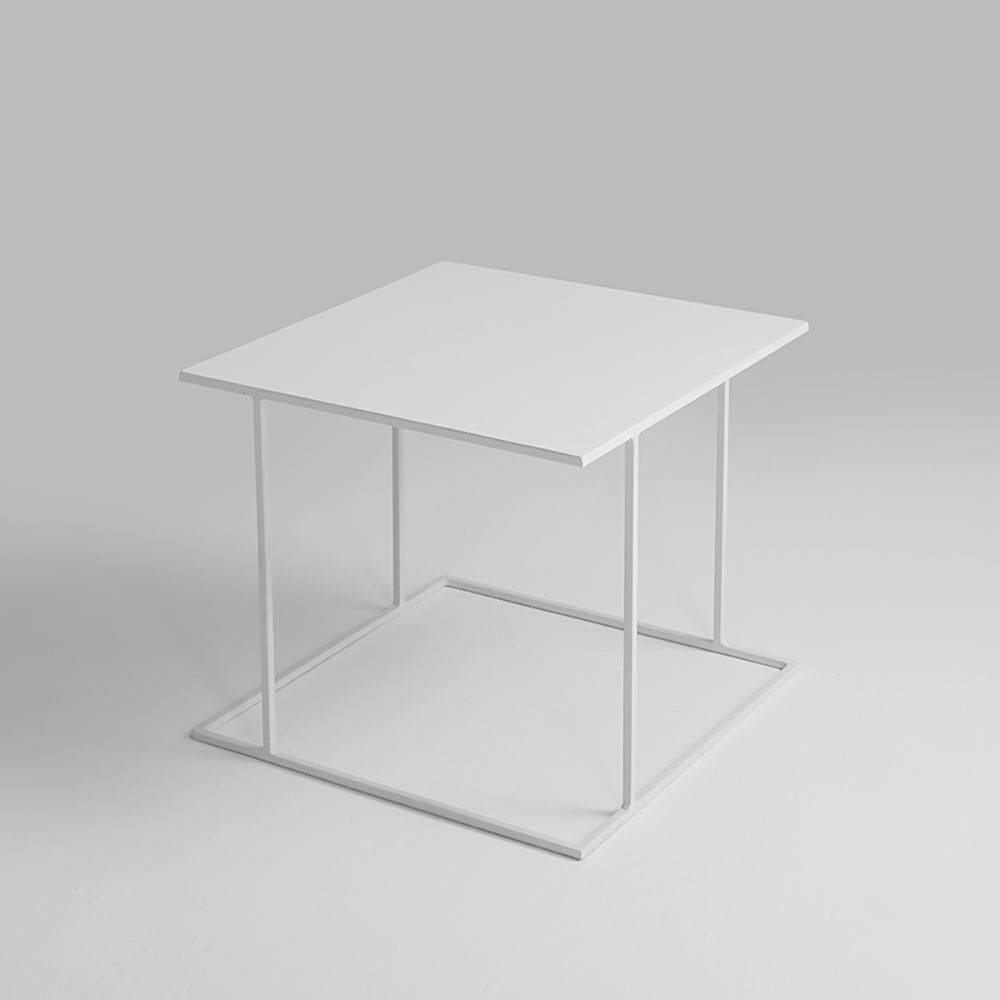 Couchtisch WALT METAL 50 - Weiß