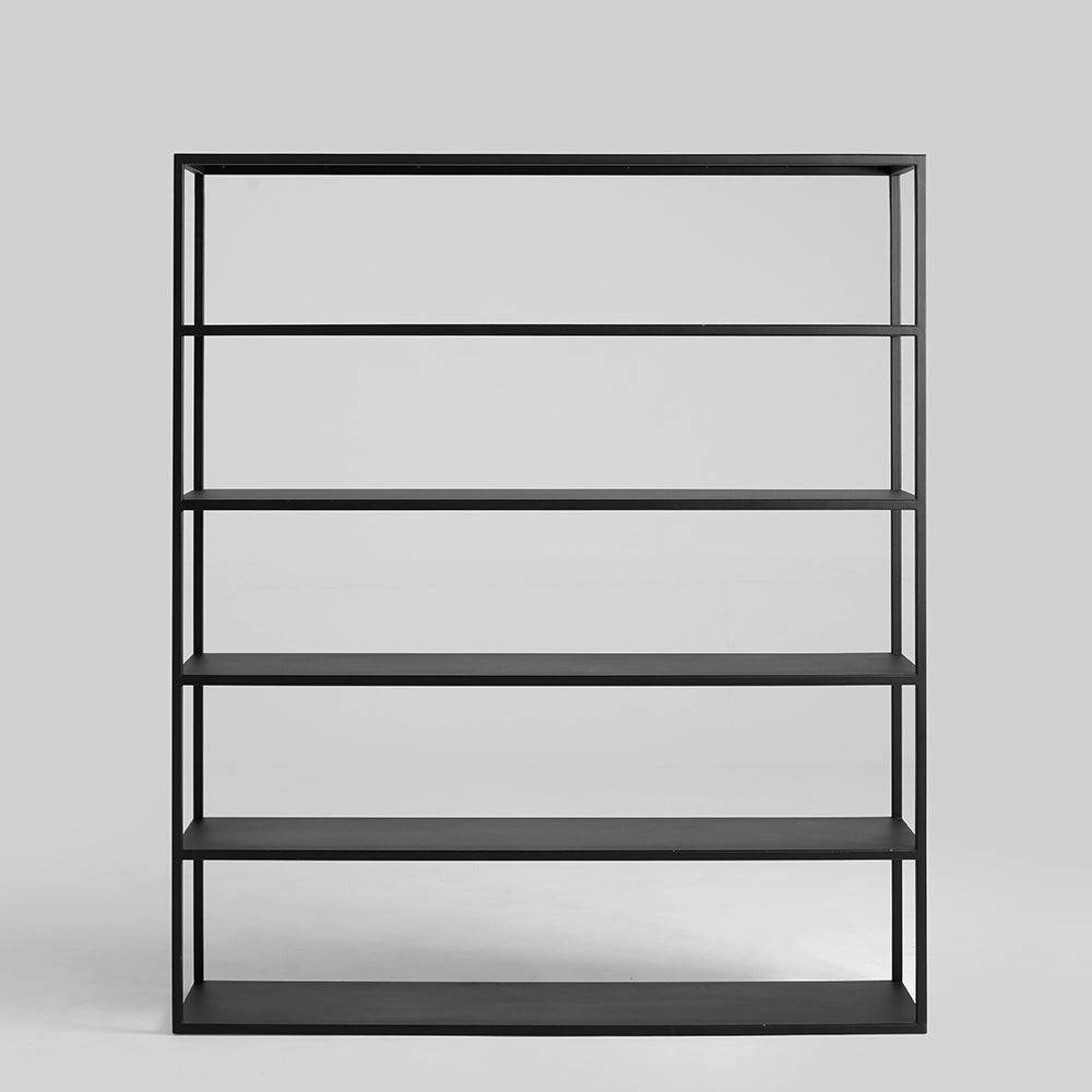 Libreria HYLLER METAL 150x180, nero