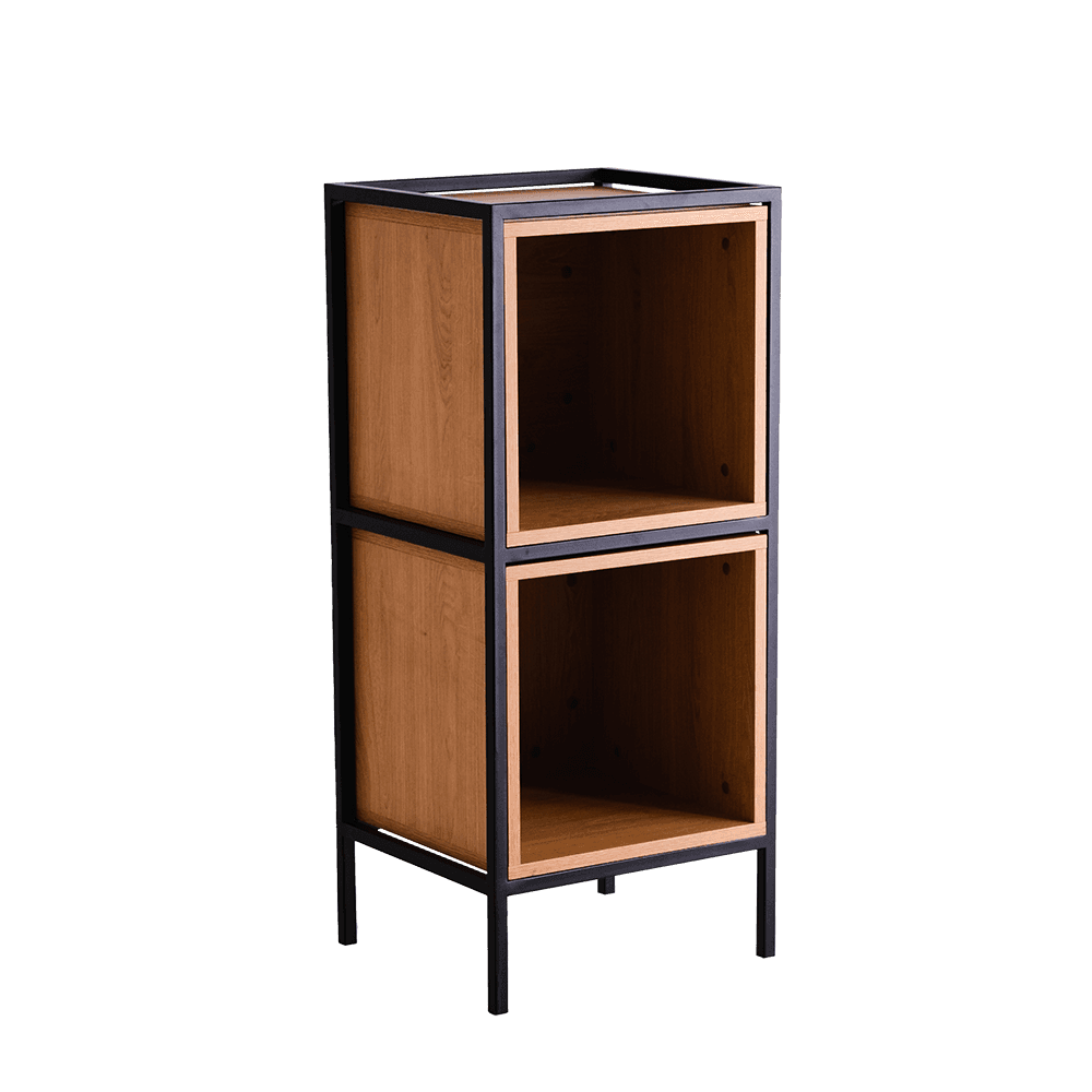 Rack SKAP 1R2 Box Doppio - Nero