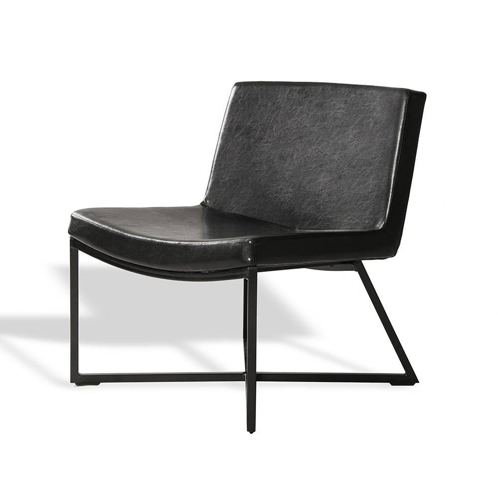 Sessel ZERO - Kunstleder schwarz