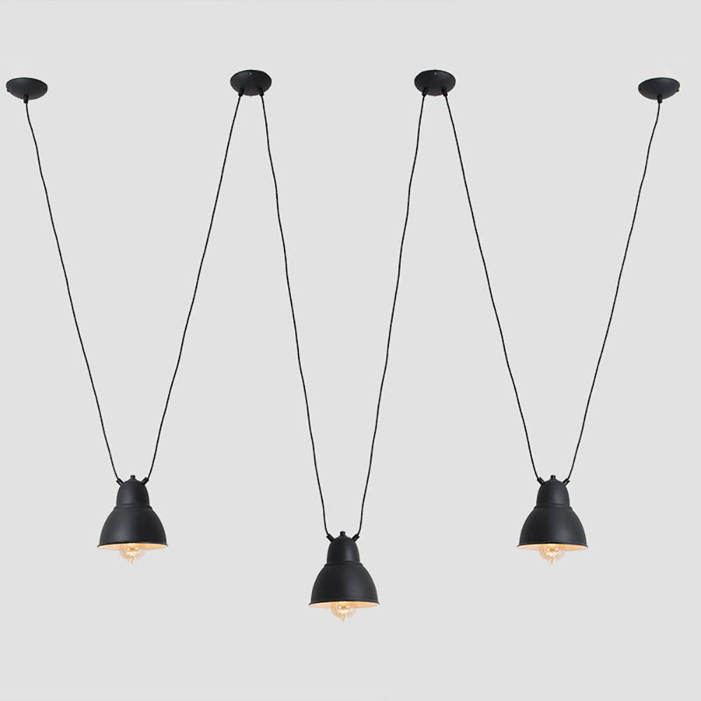 Lampe Coben Hangman 3 - Schwarz