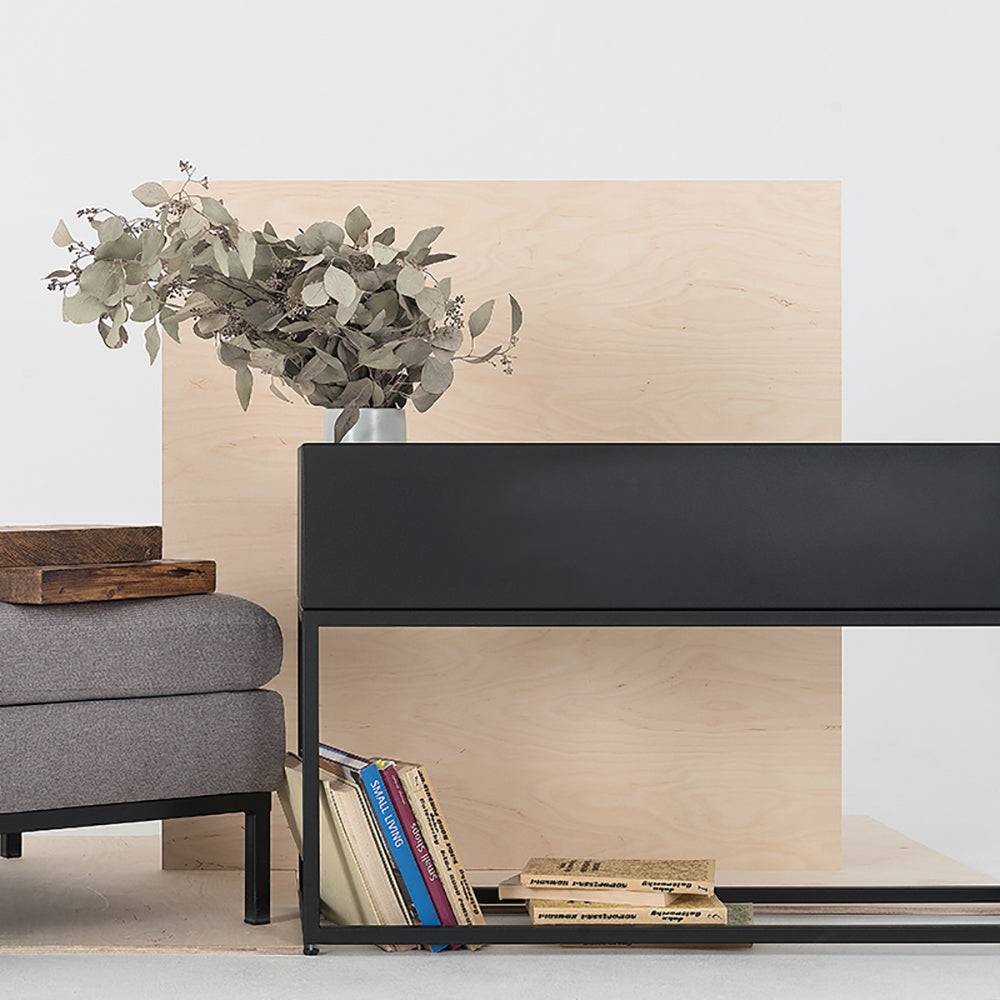 Fioriera FIORINA 100x30x60 - nero