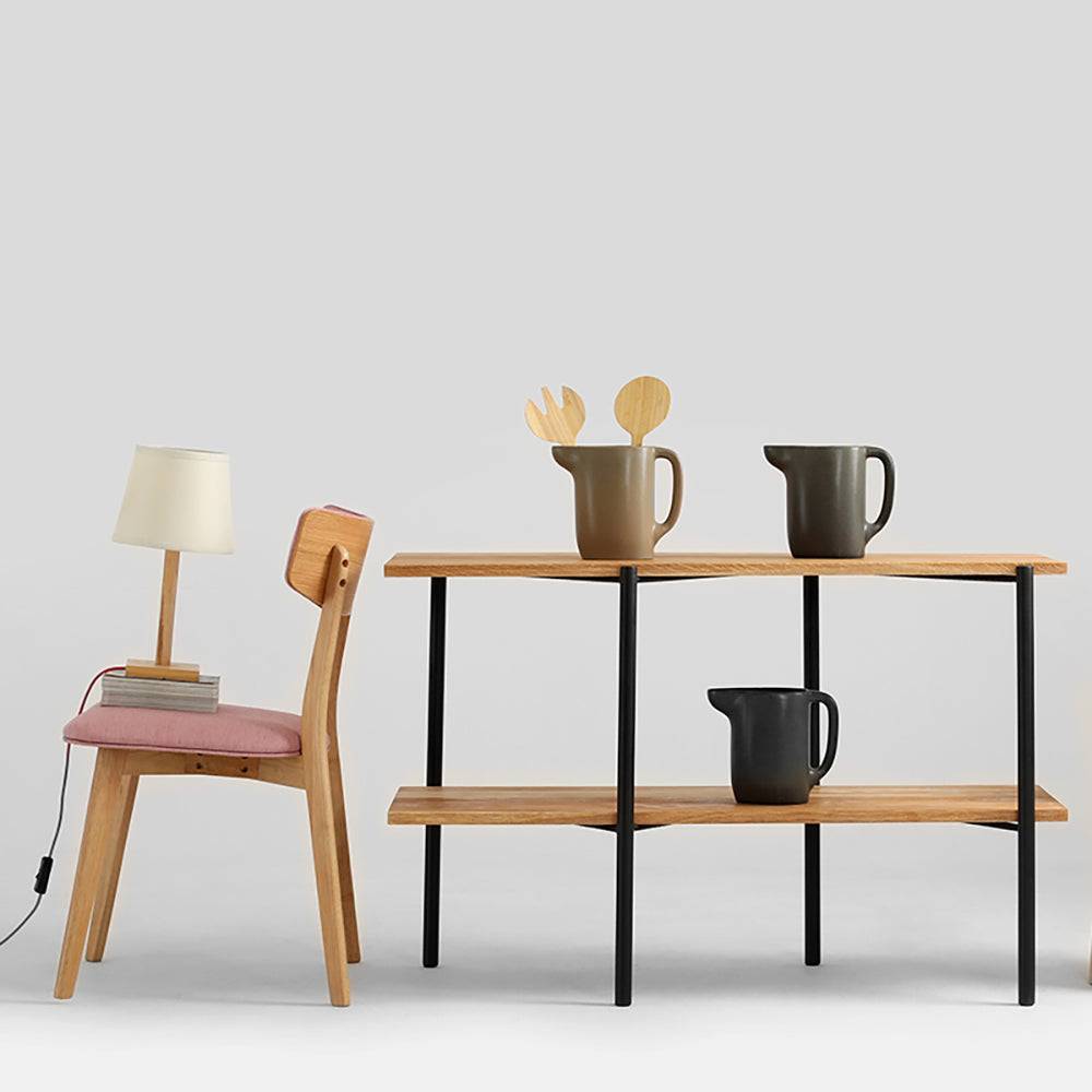 Consolle RAVE BASIC 110 - rovere, nero