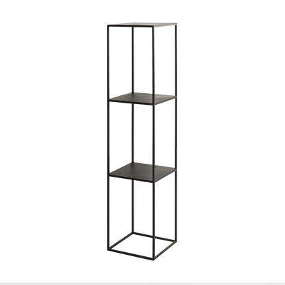 Libreria TENSIO PILLAR 3F 140x30, nero