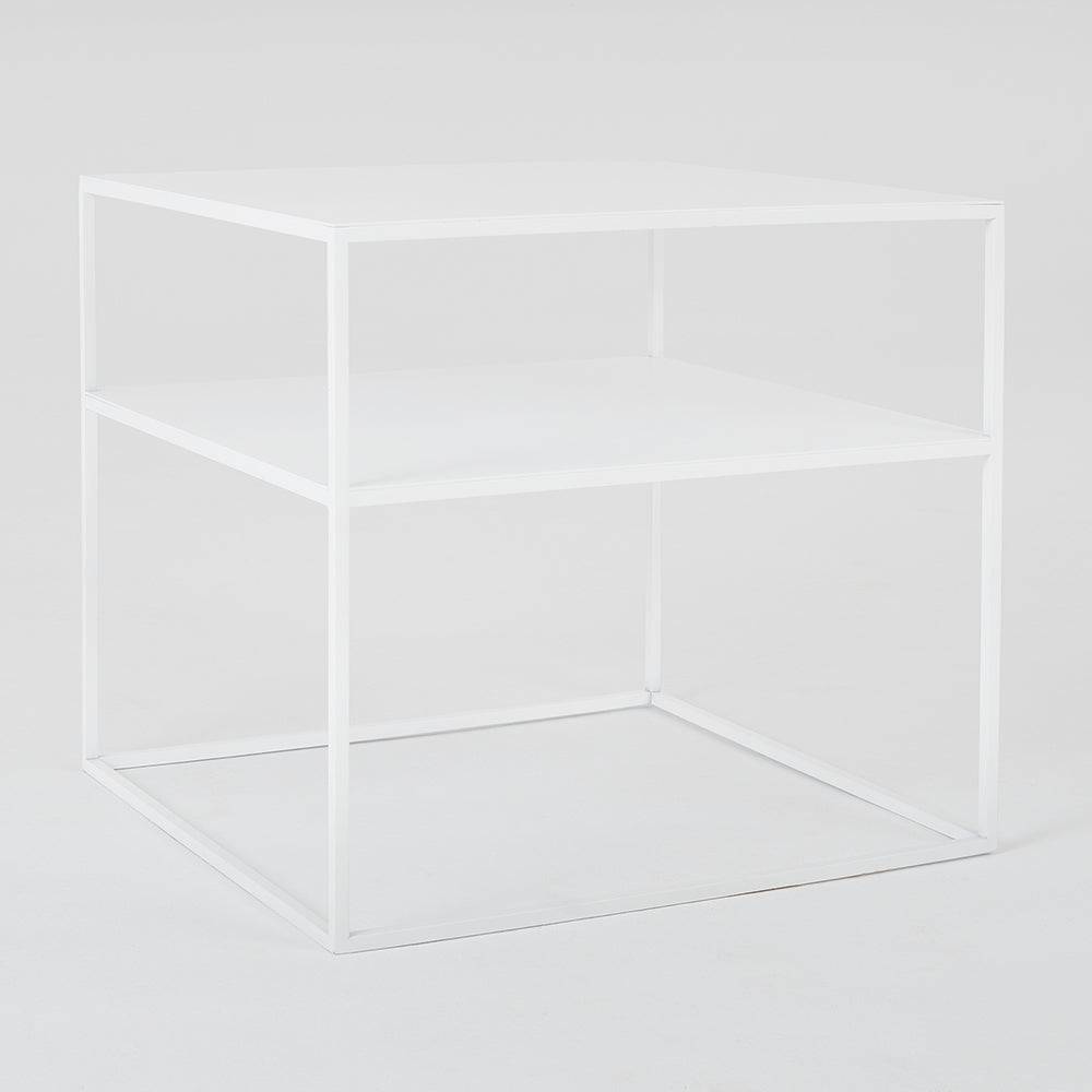 Couchtisch TENSIO 2 Floor Metal 50 - Weiß