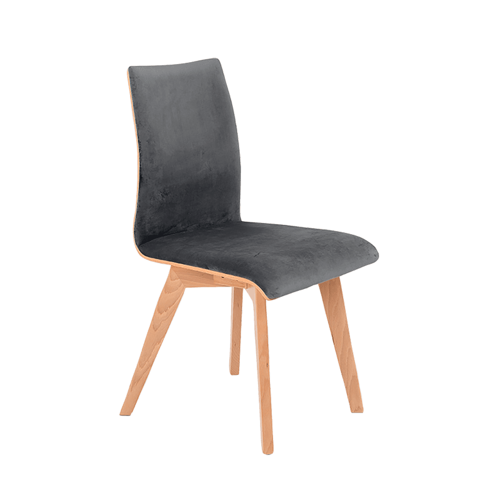 Sedia ROEN - grigio lilla