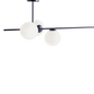Horizontal BOBLER pendant light - black