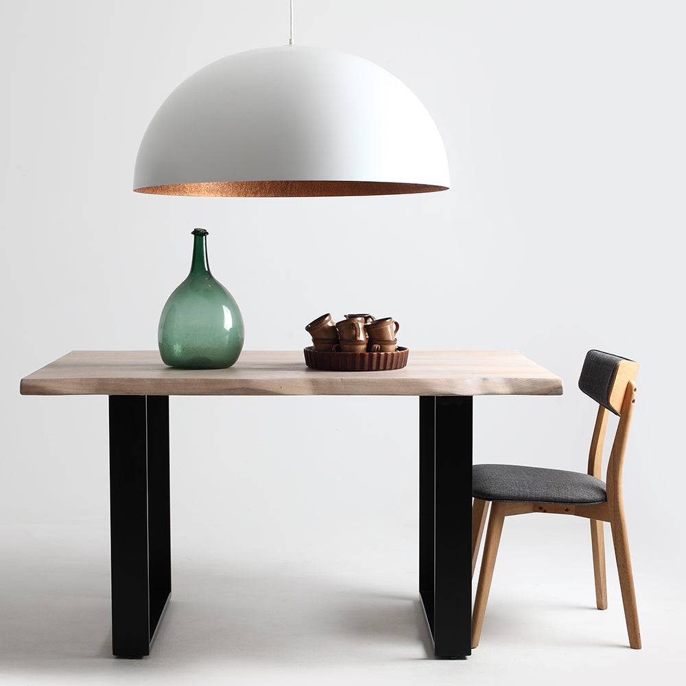 Plafoniera LORD 90 - Rame e Bianco