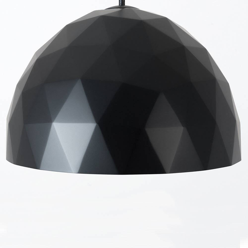 Lampada a Sospensione LEONARD L - Rame e Nero