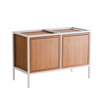 Rack SKAP 2R1 DOOR x2 - bianco