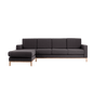 SCANDIC Carbon Grey 3-Seater Corner Sofa