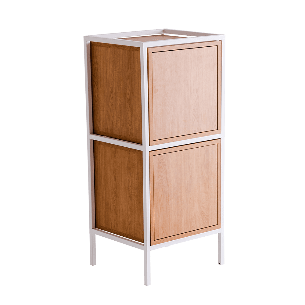Rack SKAP 1R2 Doppia Porta - Bianco