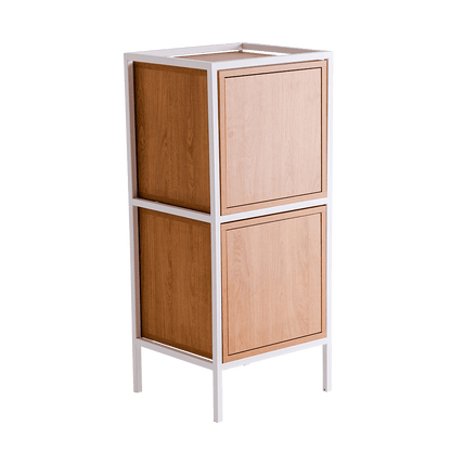 Rack SKAP 1R2 Doppia Porta - Bianco