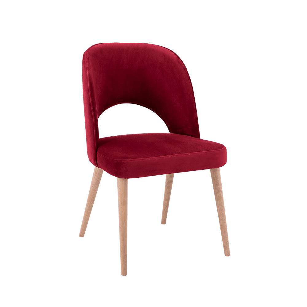 Stuhl BUKO – Cranberry