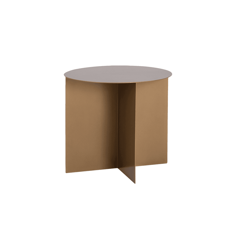 Couchtisch OLI METAL 50 RUND, Gold