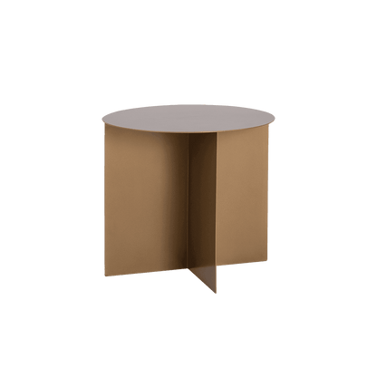 Couchtisch OLI METAL 50 RUND, Gold